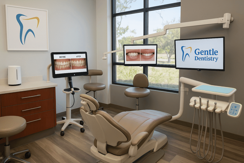 Advanced dental technology treatment room at The Gentle Dentistry of Carmel Valley