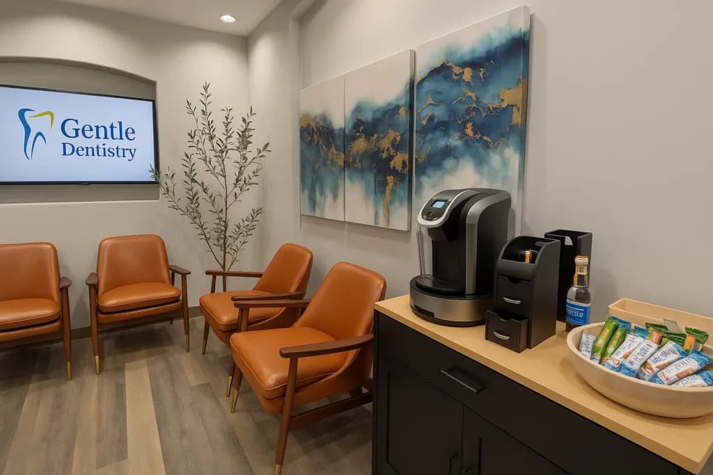 Gentle Dentistry of Carmel Valley reception area